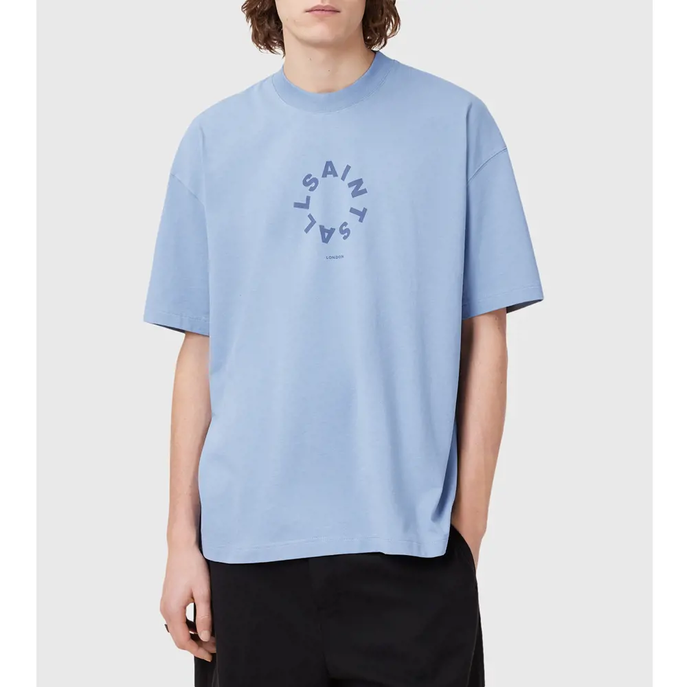 AllSaints Tierra Oversized Crew Neck Logo T-Shirt